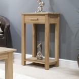 Opus Modern Oak Small Console Table